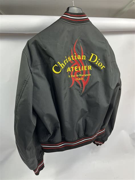 bombers christian dior|Dior silk bomber jacket.